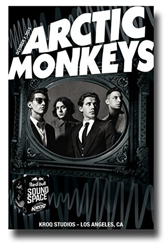 Arctic Monkeys Poster Concert Promo 11 x 17 inches LA