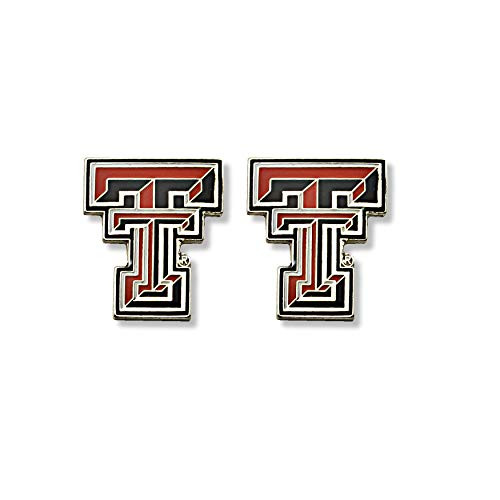 NCAA Texas Tech Red Raiders Team Post Earrings