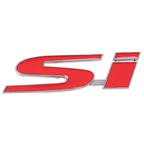 GZYF Grille Kidney Red 3D Car Metal Front Grill Badge Emblem for Honda Civic SI S I GZYF Grille Kidney Red 3D Car Metal Front Grill Badge Emblem for Honda Civic SI S I