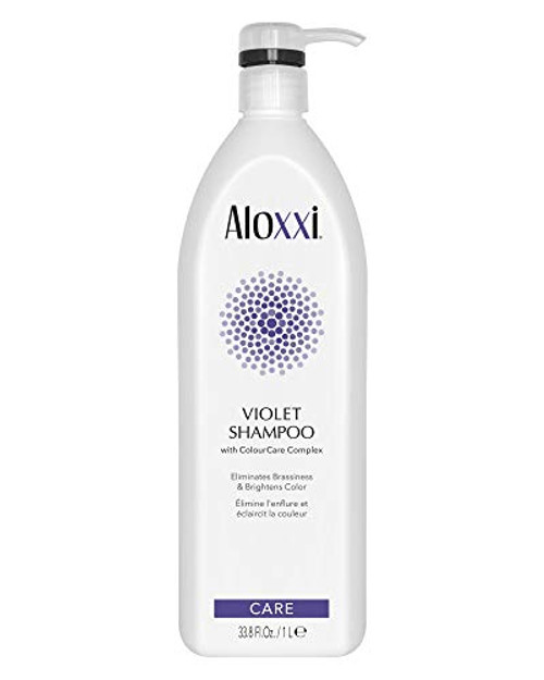 ALOXXI Violet Shampoo Purple Shampoo for Blonde Hair Instantly Brightens Washes Away Brassy Yellow Tones on Blonde White Grey Hair Paraben Free Sulfate Free 333 Fl Oz ALOXXI Violet Shampoo Purple Shampoo for Blonde Hair Instantly Brightens Washes Away Brassy Yellow Tones on Blonde White Grey Hair Paraben Free Sulfate Free 333 Fl Oz