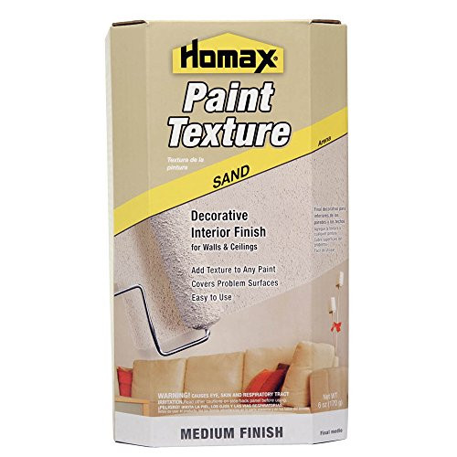 Homax Roll On Paint Additive Mixes with 1 gal of Paint Sand Texture Decorative Paint Mix  041072084741