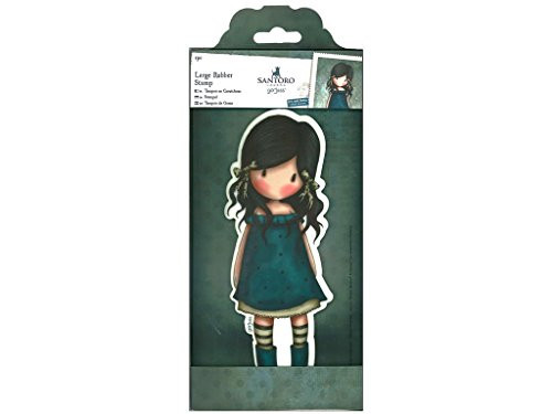 Docrafts Santoro s Gorjuss You Brought Me Love Rubber Stamp Multicolor