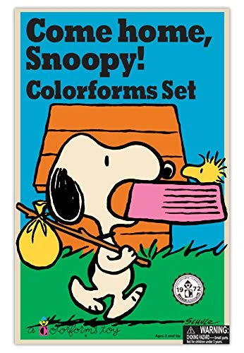 Colorforms Classics Come Home Snoopy Blue  2112Z