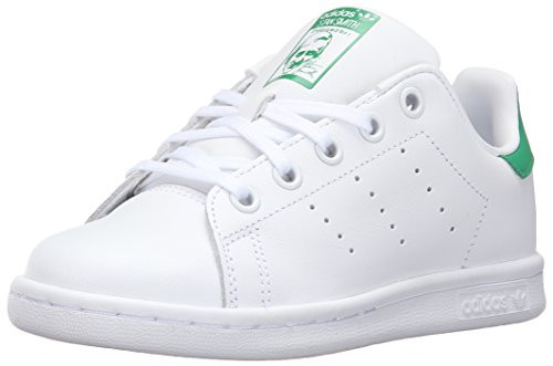 adidas Originals Kids  Stan Smith Sneaker Footwear White Footwear White Green 45