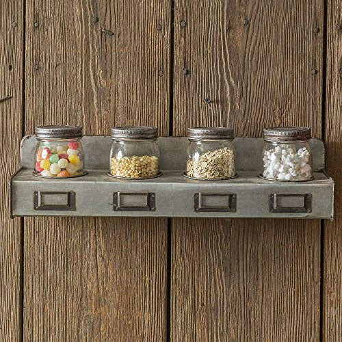 CTW Home Collection Pint Jars with Storage Bin