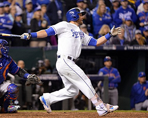 MLB Alex Gordon Kansas City Royals 2015 World Series Game 1 HR Photo  Size  8  x 10
