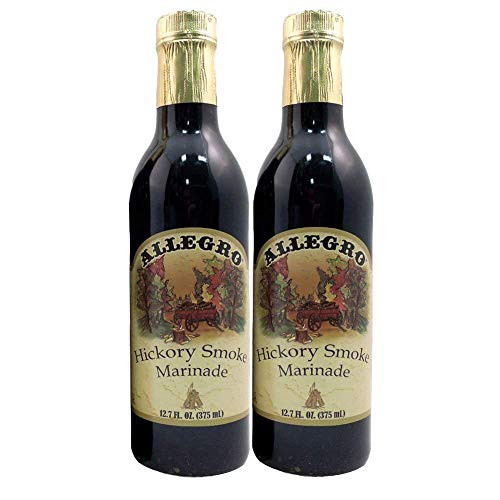 Allegro Marinade Hickory Smoke Flavor 127 Oz Glass Bottle  Pack of 2