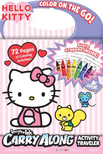 Bendon Hello Kitty Carry Along Activity Traveler book