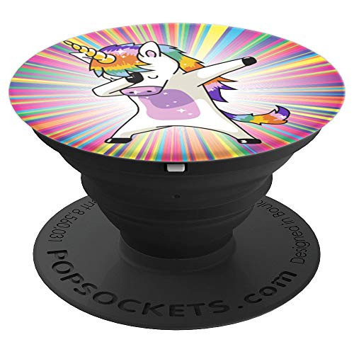 Cute Dabbing Unicorn PopSockets Grip and Stand for Phones and Tablets Cute Dabbing Unicorn PopSockets Grip and Stand for Phones and Tablets