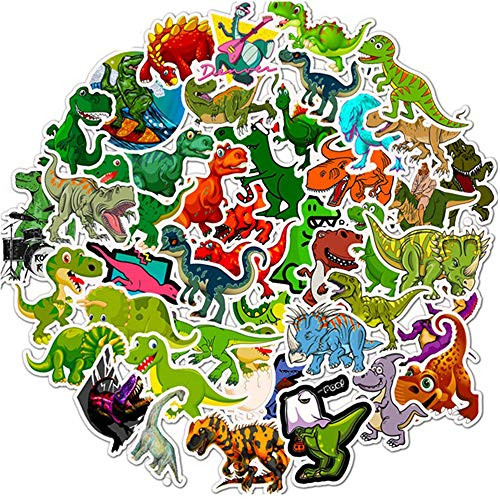 Cartoon Dinosaur Stickers for Kids 50pcs Pack Waterproof Vinyl Decal for Teen Laptop Skateboard Water Bottle Cool Stickers for Laggage Travel Case Phone Bike Cartoon Dinosaur Stickers for Kids 50pcs Pack Waterproof Vinyl Decal for Teen Laptop Skateboard Water Bottle Cool Stickers for Laggage Travel Case Phone Bike
