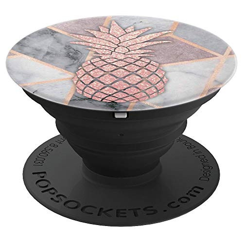 PopSockets Trendy Rose Gold Pineapple and Geometric Marble PopSockets Grip and Stand for Phones and Tablets PopSockets Trendy Rose Gold Pineapple and Geometric Marble PopSockets Grip and Stand for Phones and Tablets