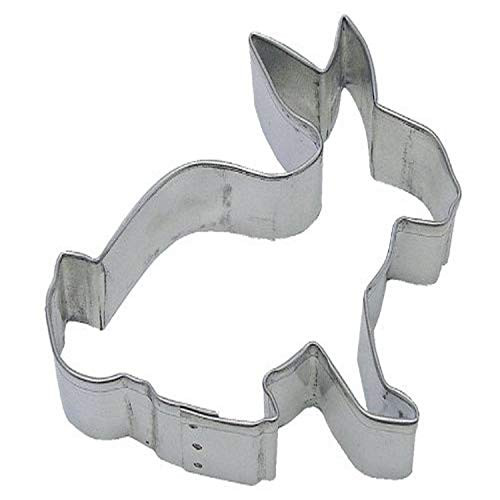 R M Cottontail 4  Cookie Cutter in Durable Economical Tinplated Steel