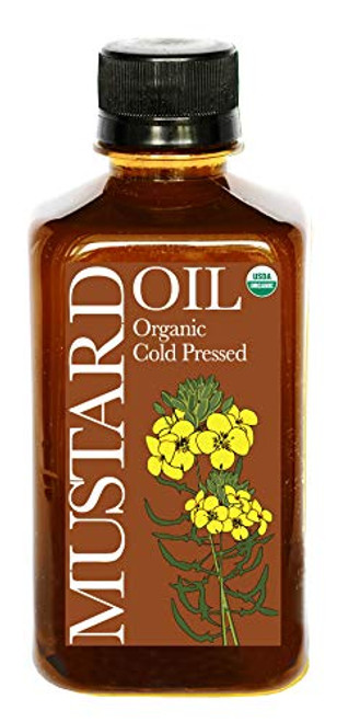 Daana Organic Mustard Oil for Skin Extra Virgin Cold Pressed 12oz Daana Organic Mustard Oil for Skin Extra Virgin Cold Pressed 12oz