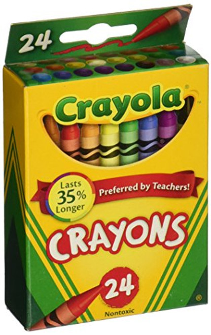 Crayola Crayons 24 Count, 6 Pack (52-0024-6) Crayola Crayons 24 Count, 6 Pack (52-0024-6)