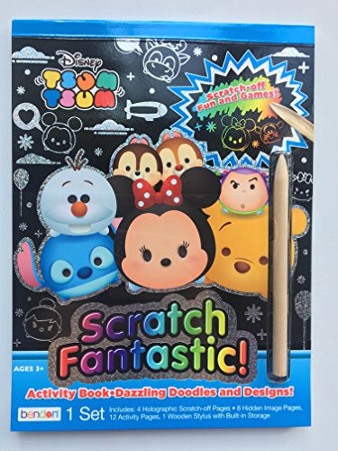 Disney Tsum Tsum Scratch Fantastic Activity Book