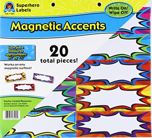 Teacher Created Resources Superhero Labels Magnetic Accents Teacher Created Resources Superhero Labels Magnetic Accents