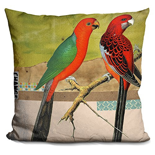 LiLiPi Birds Decorative Accent Throw Pillow