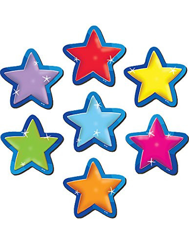 Teacher Created Resources Magnetic Accents Stars  772090