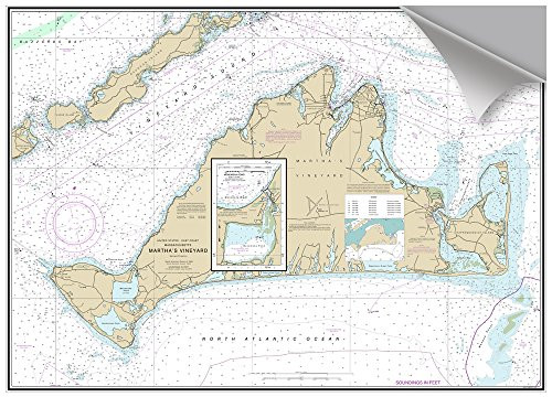 MAPTECH Martha s Vineyard MA Decorative Nautical Chart