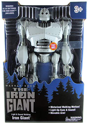 The Iron Giant Warner Bros 14 inch Light and Sound Motorized Walking Iron Giant