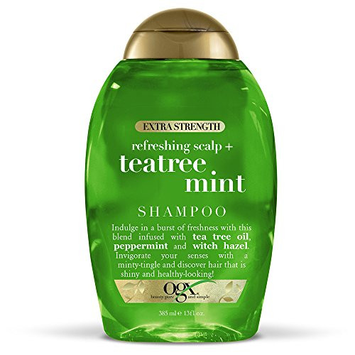 OGX Extra Strength Refreshing Scalp Tea Tree Mint Shampoo 13 Ounce OGX Extra Strength Refreshing Scalp Tea Tree Mint Shampoo 13 Ounce