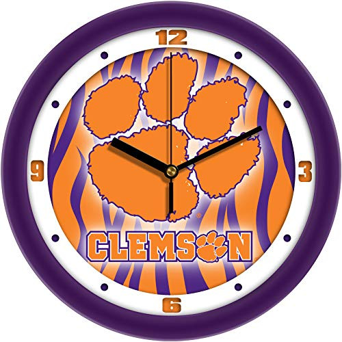SunTime NCAA Clemson Tigers Wall Clock