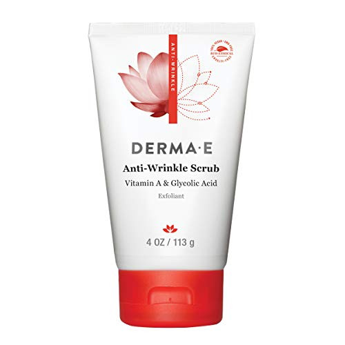 DERMA E Anti Wrinkle Scrub With Glycolic Acid 4 Oz 483 DERMA E Anti Wrinkle Scrub With Glycolic Acid 4 Oz 483