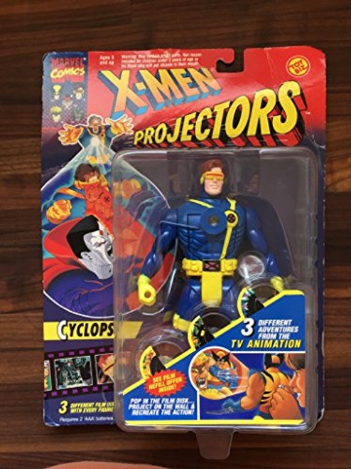 Toy Biz X Men Projectors Cyclops Action Figure Rare 3 Different Film Disks 1994 Marvel Limited Edition Toy Biz X Men Projectors Cyclops Action Figure Rare 3 Different Film Disks 1994 Marvel Limited Edition