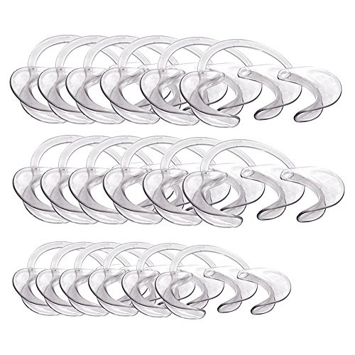 18pcs Mouthpieces for Speak Out GameDental Cheek Retractors Lip Openers for 6 Kids and 12 Adults for Fun Game Speak Out Game or Watch Ya  Mouth Game or for Dental Clinic Use