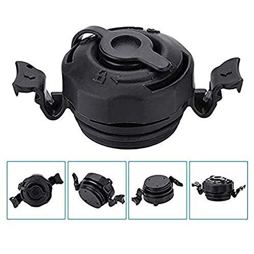 Air Mattress Plug Air Valve Caps for Inflatables Replacement Intex Mattress Cap 3 in 1 Air Valve Secure Seal Cap for Intex Inflatable Airbed Mattress BlackSturdy and Anti Corrosion
