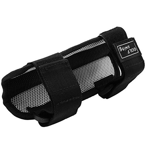 Dilwe Golf Swing Training Aid Nylon Posture Elbow Brace Corrector Alignment Guide Training Support Tool for Golf Novice Practice