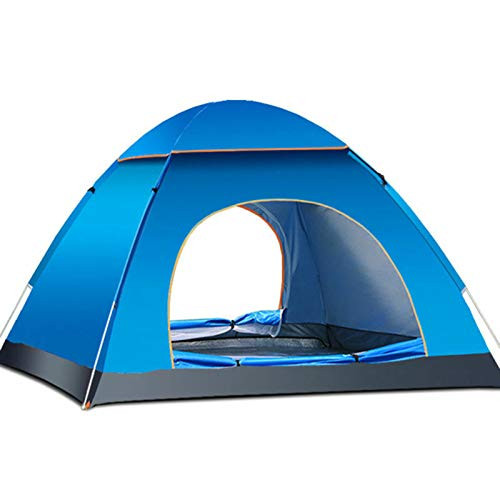 Ezone Instant Pop Up Camping Tent Waterproof 3 4 Person Camping Tent Quick Set Up Outdoor Hiking Backpacking Tent Shelter  A