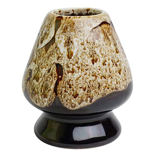 Matcha Whisk Holder Matcha Chasen Whisk Stand Ceramic Holder fit for Traditional Japanese Tea Ceremony Starter  Kiln turns white