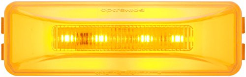 Optronics MCL165ABP Amber LED Marker/Clearance Light (Glolight Thinline Sealed)