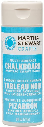 Martha Stewart Multi-Surface Chalkboard Paint: Blue, 6 oz