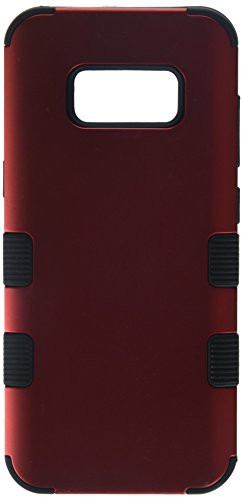 MyBat Cell Phone Case Samsung Galaxy S8 - Titanium Red/Black