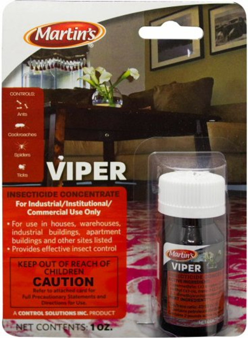 Control Solutions - 82005004 - Martin's Viper - Insecticide Concentrate, 1oz Control Solutions - 82005004 - Martin's Viper - Insecticide Concentrate, 1oz