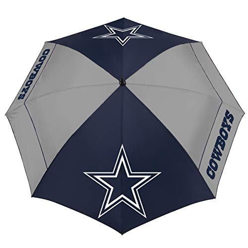 Team Effort NFL Dallas Cowboys 62  Windsheer Lite Golf Umbrella62 Windsheer Lite Golf Umbrella Multi NA