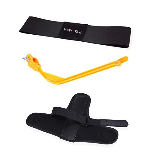 HOW TRUE 3 Pieces Golf Swing Training Aid Golf Swing Trainer Golf Wrist Support