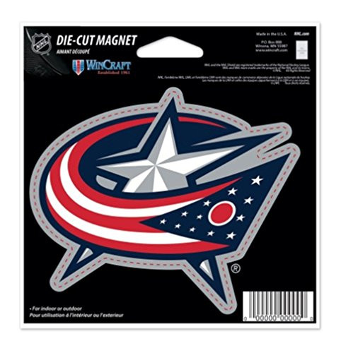 Wincraft NHL Columbus Blue Jackets Color 45 x 6 Die Cut Magnet