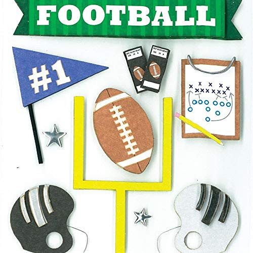 K Company Dimensional Stickers Game Day