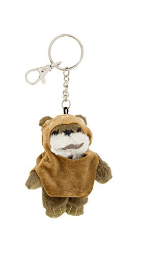 Disney Parks Star Wars Ewok Plush Keychain New with Tags