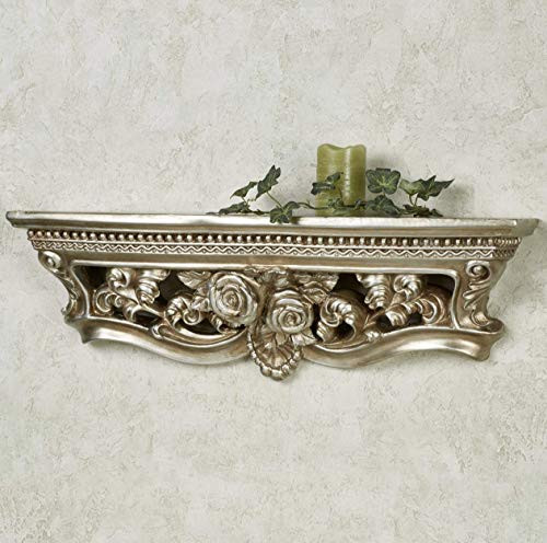 Touch of Class Rosamond Wall Shelf Platinum