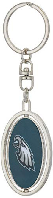 Rico Industries NFL Philadelphia Eagles Metal Spinner Keychain Rico Industries NFL Philadelphia Eagles Metal Spinner Keychain