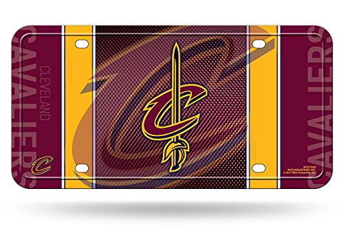 NBA Rico Industries Metal License Plate Tag Cleveland Cavaliers NBA Rico Industries Metal License Plate Tag Cleveland Cavaliers