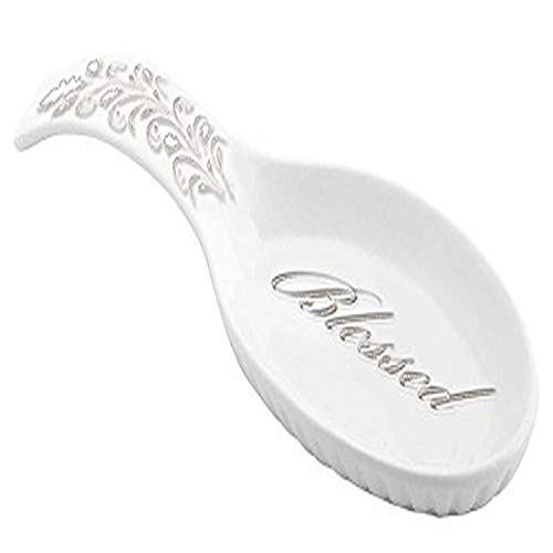 Divinity Boutique Thankful Collection Ceramic Spoon Rest Multicolor