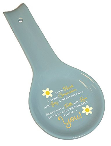 Divinity Boutique Retro Kitchen Ceramic Spoon Rest Multicolor