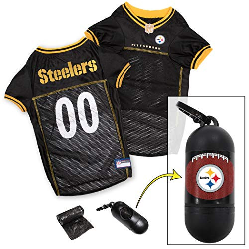 NFL PITTSBURGH STEELERS DOG Jersey Large