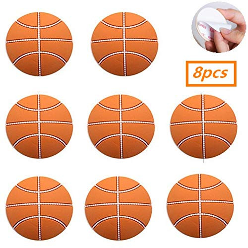 Door Knob Protector for Wall195in Diameter Silicon Wall Protectors Self Adhesive Door Stopper Door Handle Bumper Guard Stopper Rubber Stop Orange 8pcs Door Knob Protector for Wall195in Diameter Silicon Wall Protectors Self Adhesive Door Stopper Door Handle Bumper Guard Stopper Rubber Stop Orange 8pcs