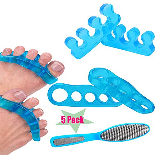 Premium Gel Toe Separators Spacers Straighteners Bunion Correctors for Relaxing Toes Bunion Relief Hammer Toe Toe Stretchers to Restore Toes to Their Original Shape for Men and Women Premium Gel Toe Separators Spacers Straighteners Bunion Correctors for Relaxing Toes Bunion Relief Hammer Toe Toe Stretchers to Restore Toes to Their Original Shape for Men and Women